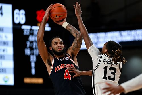 Auburn forward Johni Broome has been their top scorer and rebounder this season.