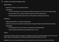 Google Bard glaubt, dass New York im Jahr 2024 wieder auf die Beine kommen und in der AL East den 2. Platz belegen wird