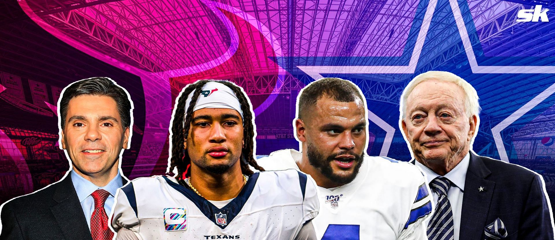 Mike Florio explains why CJ Stroud&rsquo;s Texans are &ldquo;Texas&rsquo; team&rdquo; in usurpation of Dak Prescott and Jerry Jones