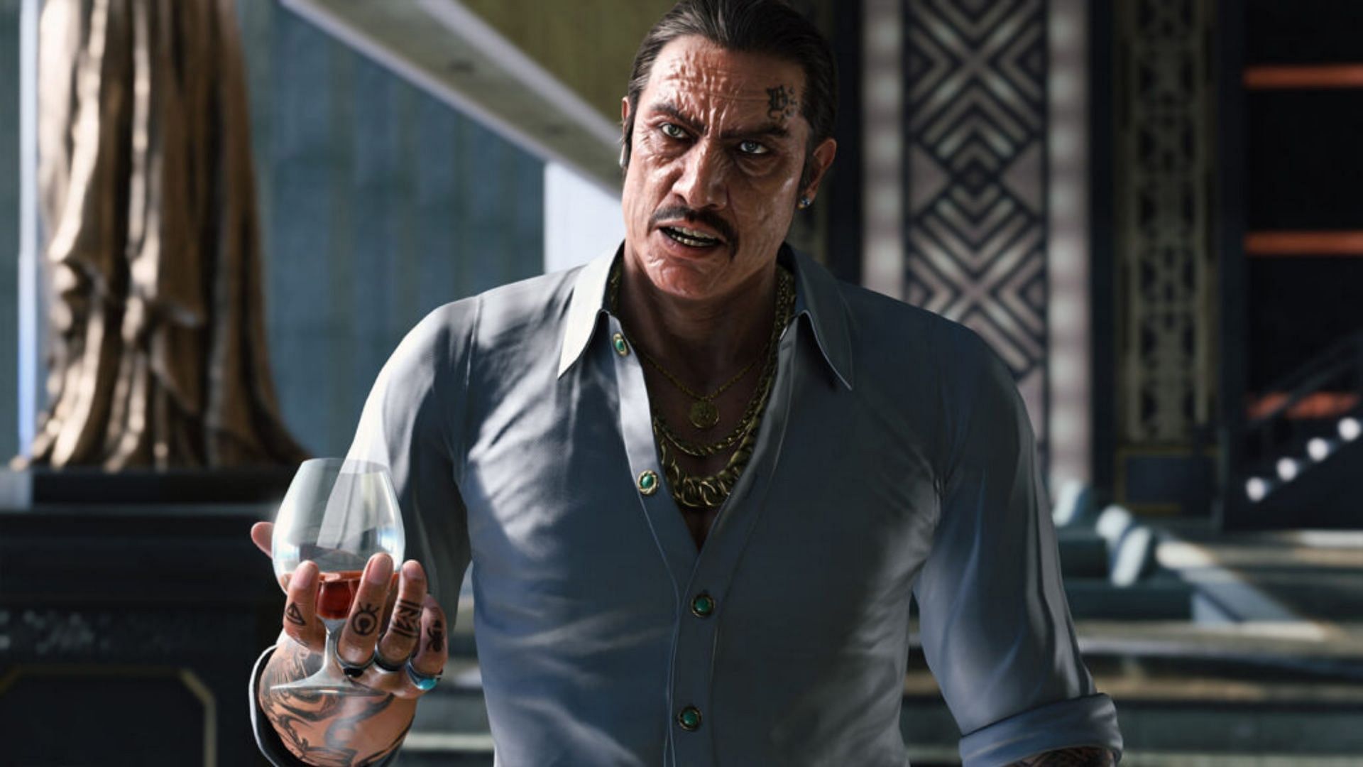 Danny Trejo makes his Like a Dragon debut (Image via SEGA)