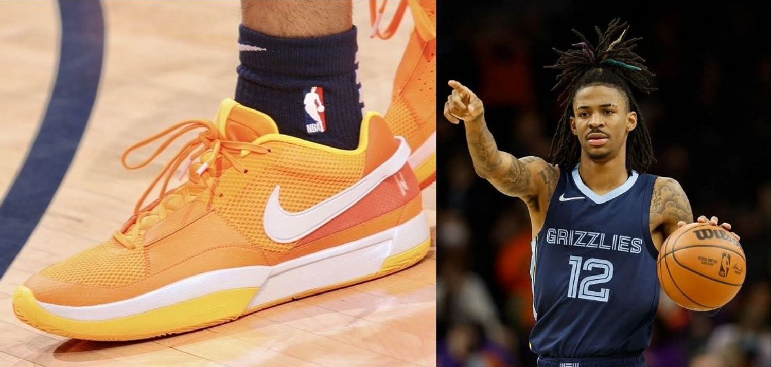 Memphis Grizzlies All-Star Ja Morant paid homage to the WNBA in their game against the San Antonio Spurs on Tuesday through his Nike Ja 1 sneakers.