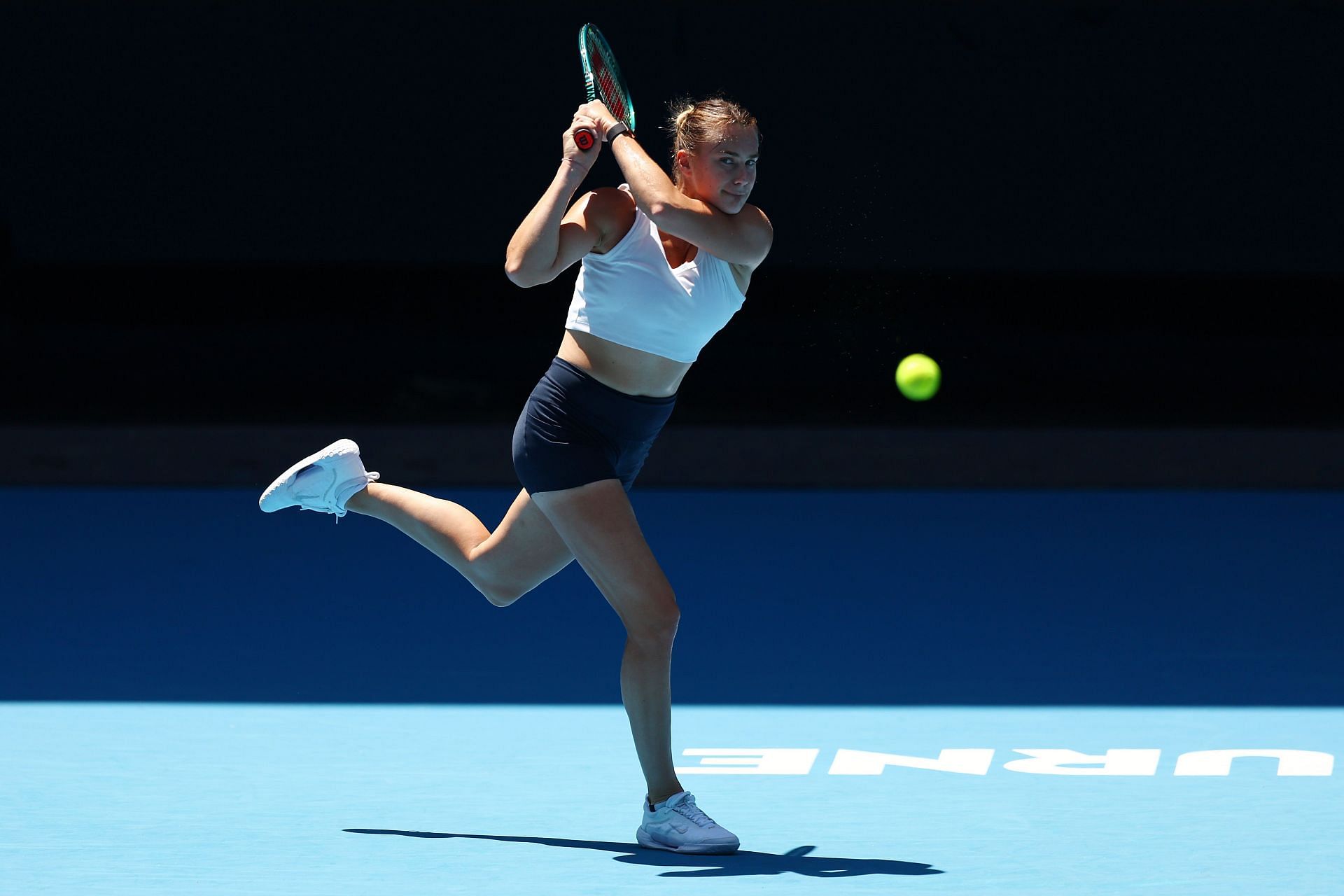 Aryna Sabalenka at the 2024 Australian Open.