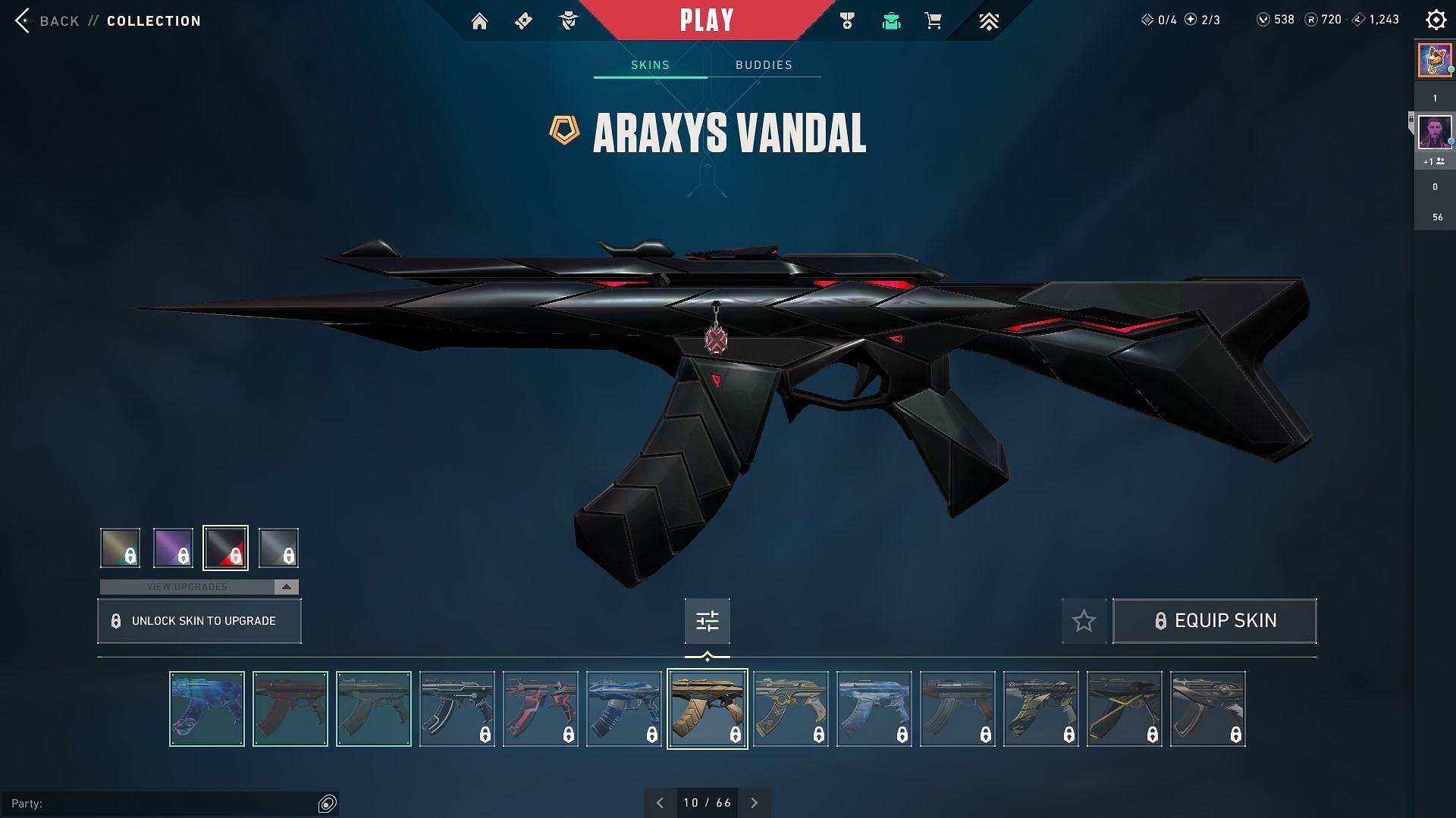 Araxys Vandal (Image via Riot Games)