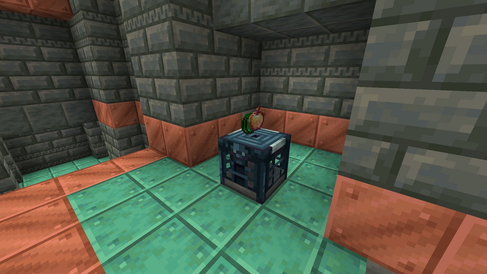 Vault block is now added to the game(Image via Mojang)