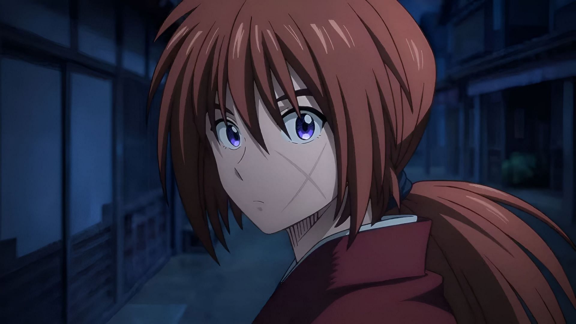 Kenshin as seen in the anime (Image via Lidenfilms)