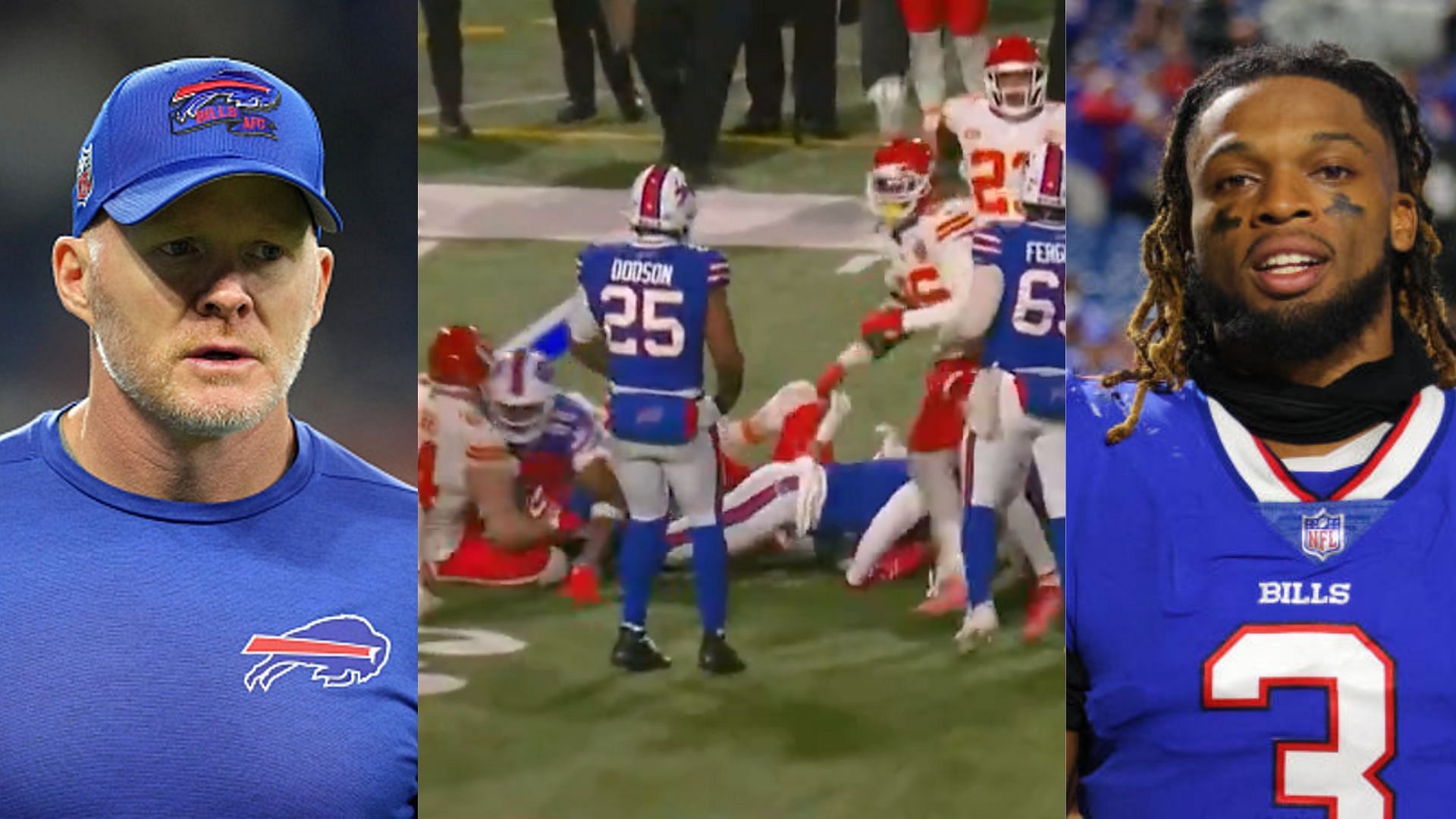 &quot;Sean McDermott will rot in hell for this&quot;: Bills fans label failed fake Damar Hamlin punt 