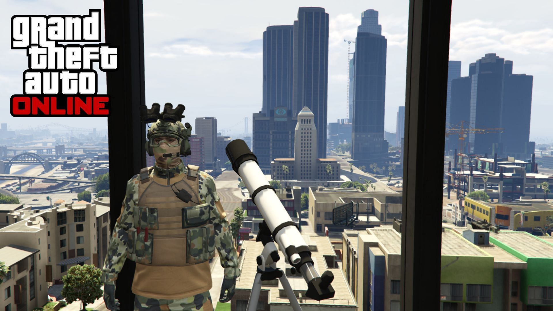 A brief guide on how to use the telescope glitch in GTA Online in 2024 (Image via Sportskeeda)  