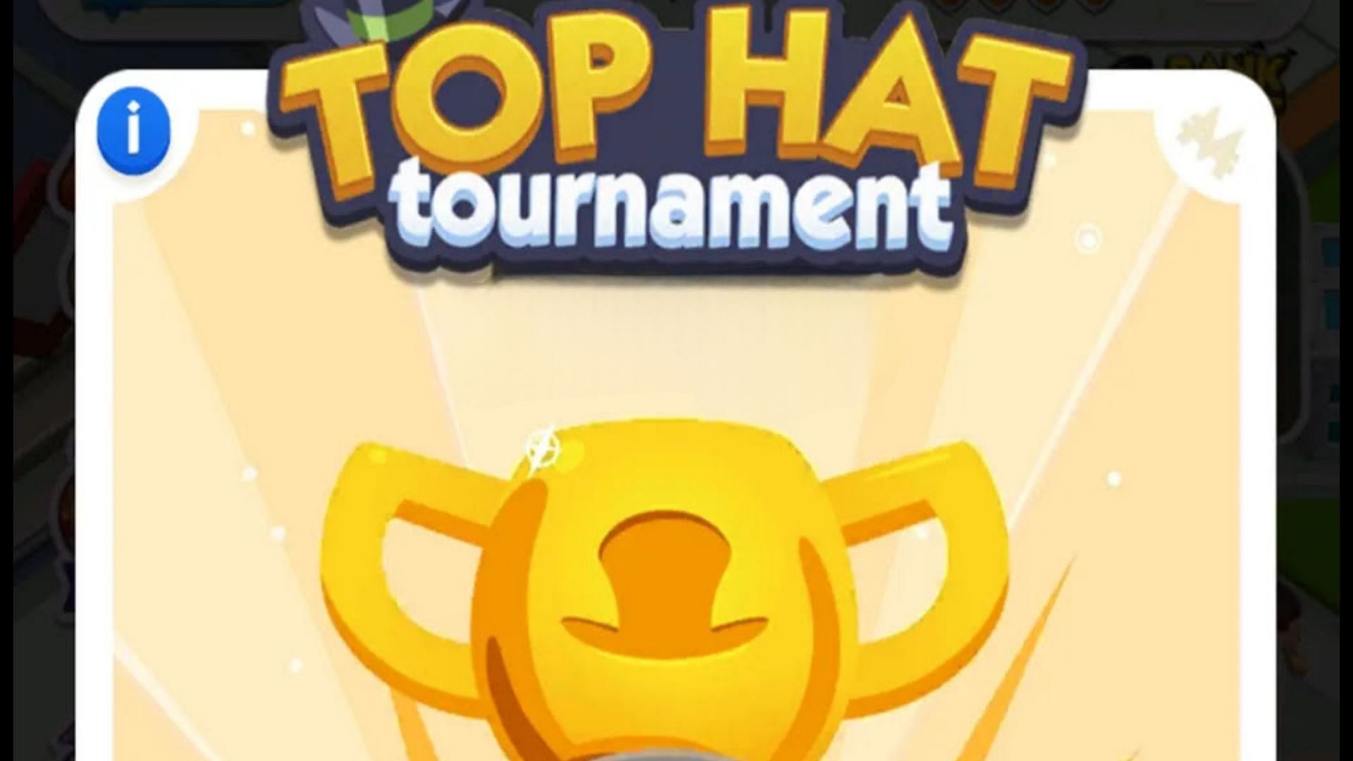 Monopoly Go Top Hat tournament is now live (Image via Scopely) 