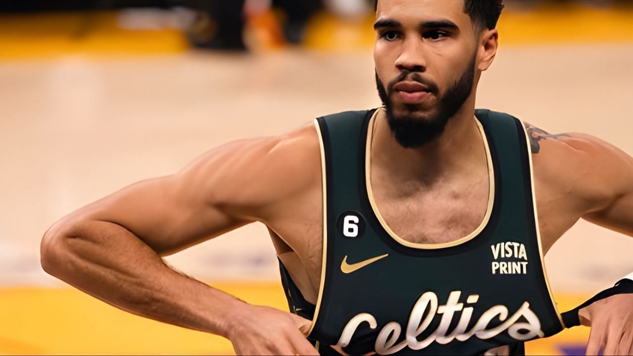 Jayson Tatum unveiled JT 2 during a game against Miami Heat