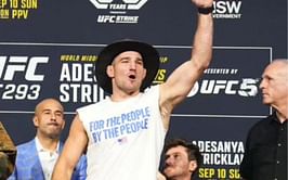"I’m actually glad that he retired" - When Sean Strickland ridiculed ex-UFC champ for being "uptight c**t"
