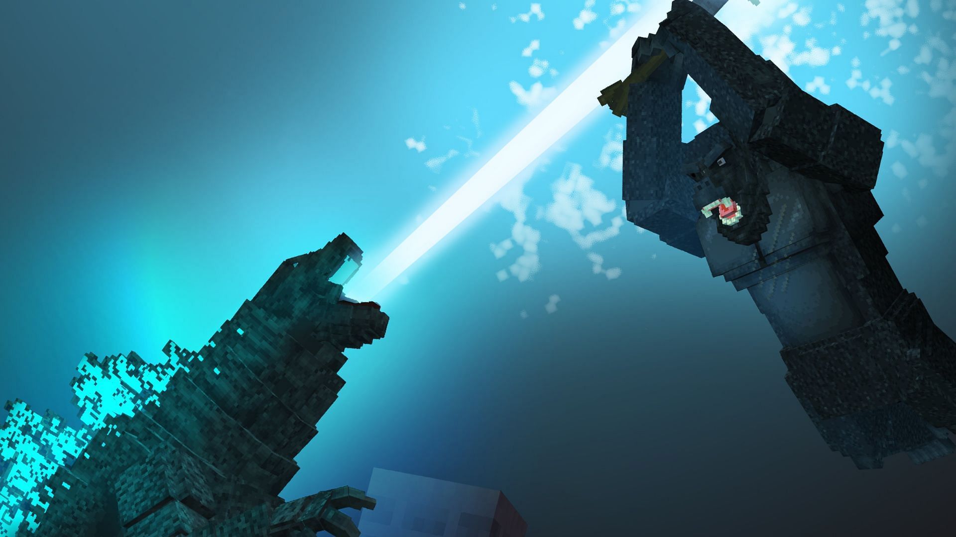 Minecraft x Godzilla 