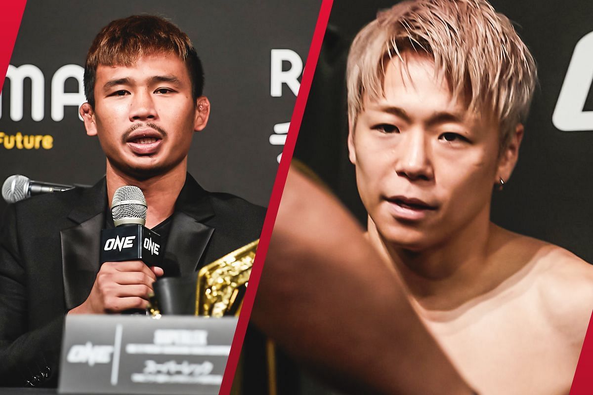 Superlek Kiatmoo9 and Takeru Segawa - Photo by ONE Championship