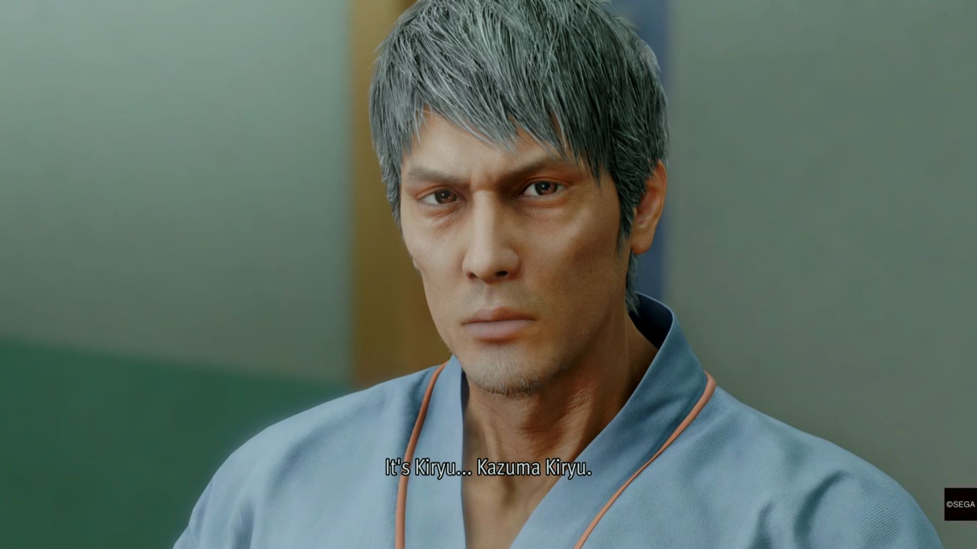 Kiryu is getting treatment after Like a Dragon Infinite Wealth, but he does not look well (Image via SEGA)
