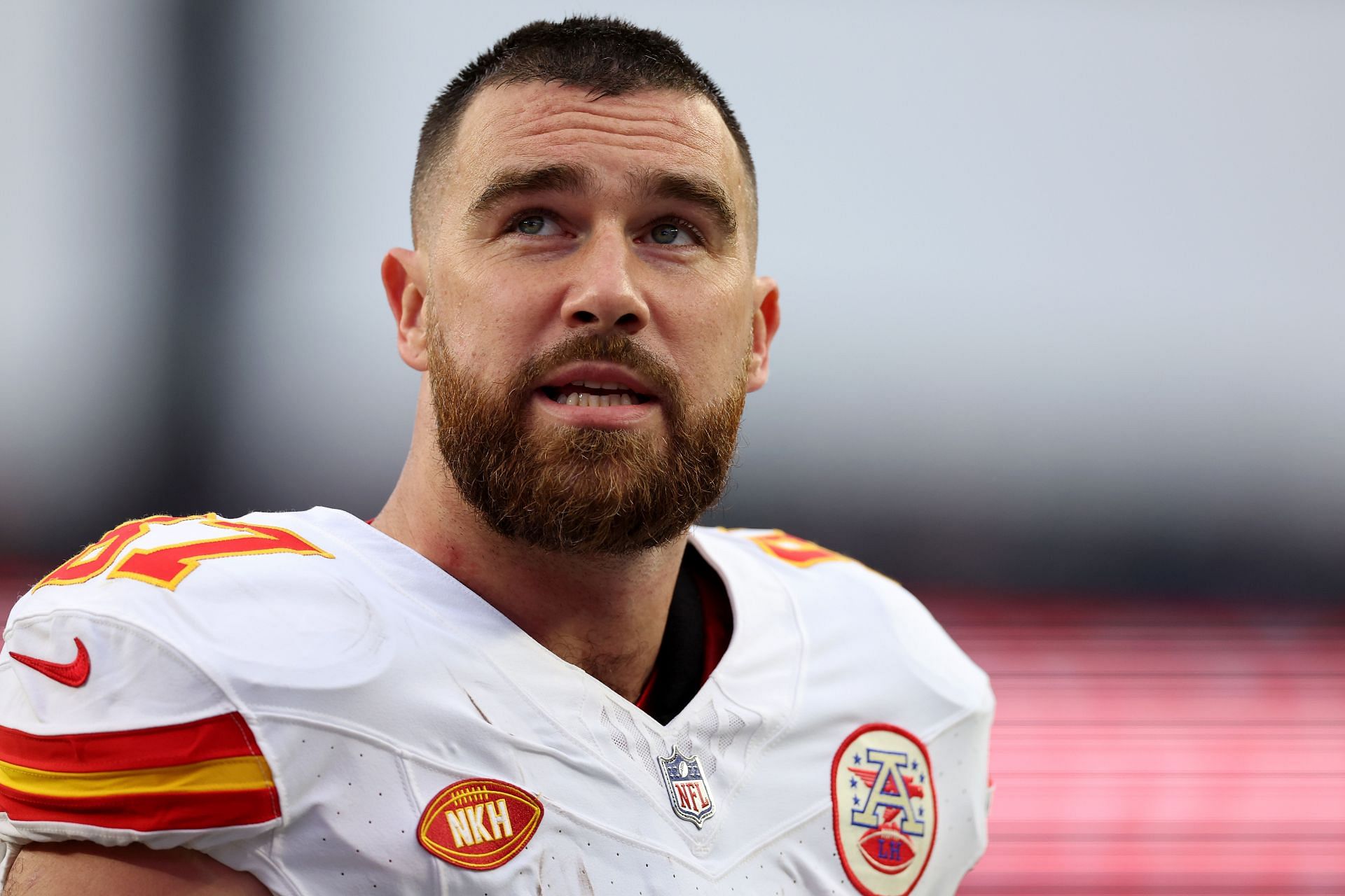 Kelce at Kansas City Chiefs v New England Patriots