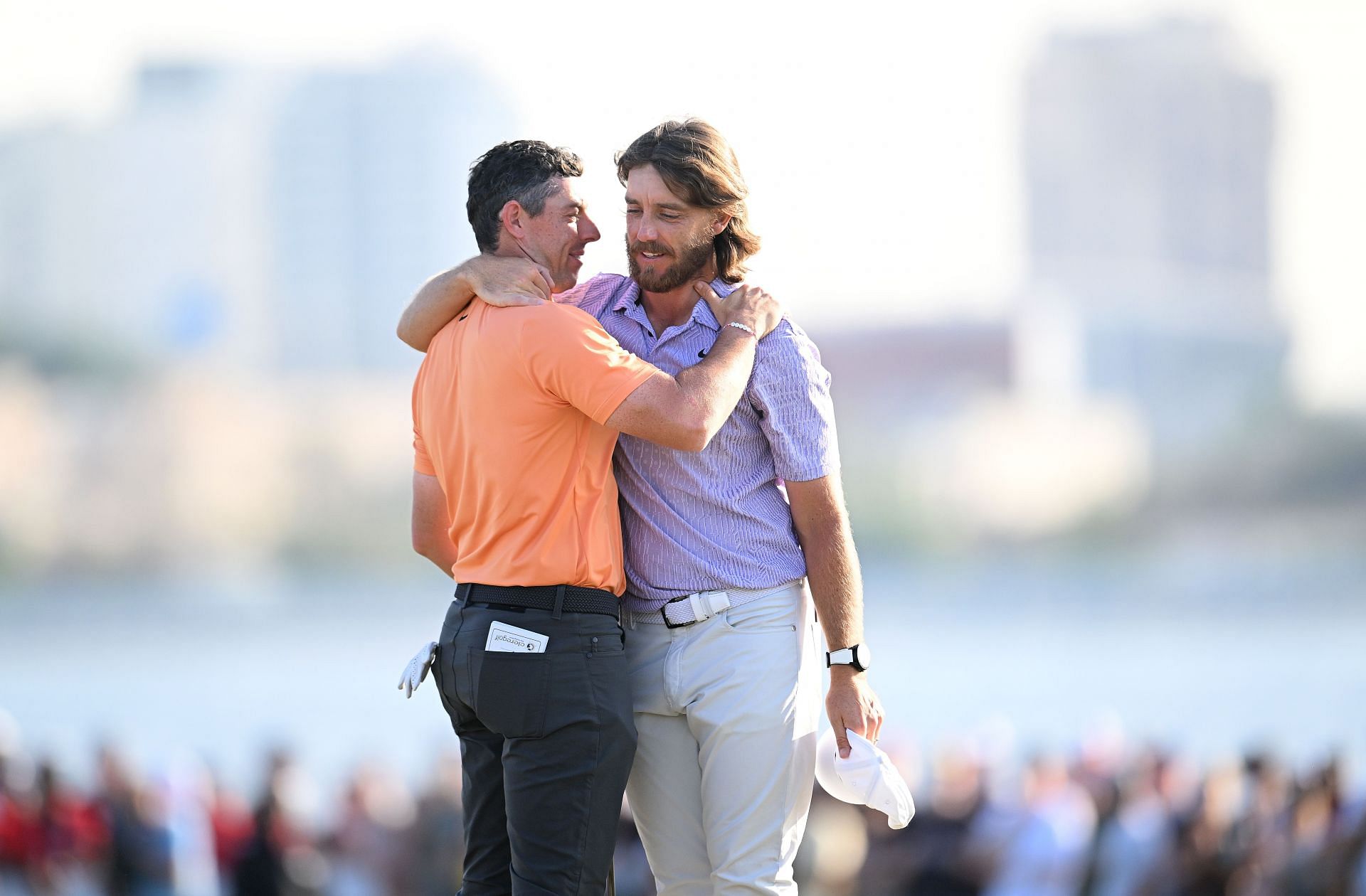 Tommy Fleetwood edged out Rory McIlroy for the win