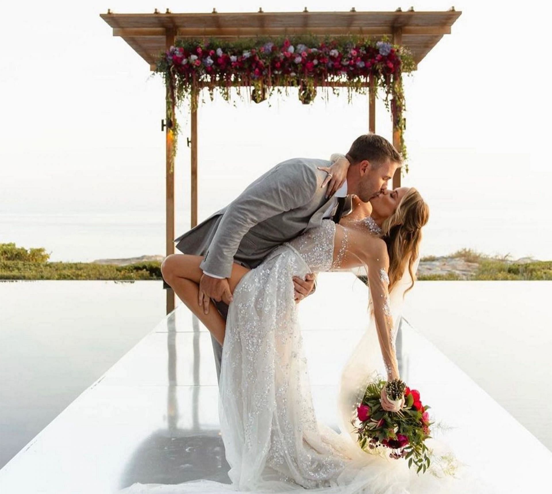 Brooks Koepka and Jena Sims got married in June 2022 (Image via Instagram.com/Brooks Koepka)