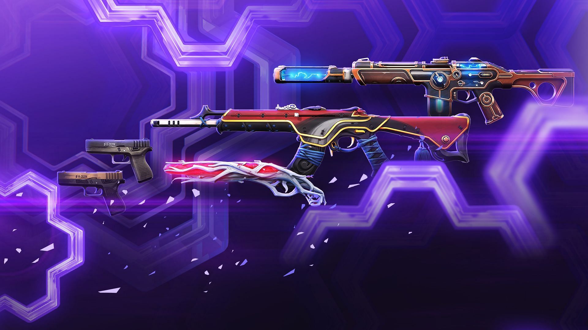 Weapons in Valorant (Image via Riot Games)