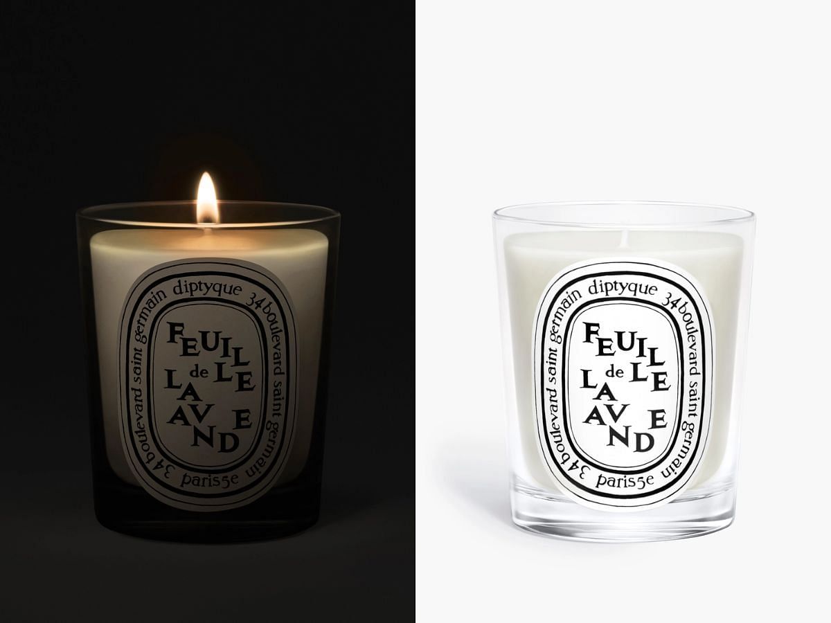 FEUILLE DE LAVANDE (LAVENDER LEAF) Classic Candle (Image via diptyqueparis.com)