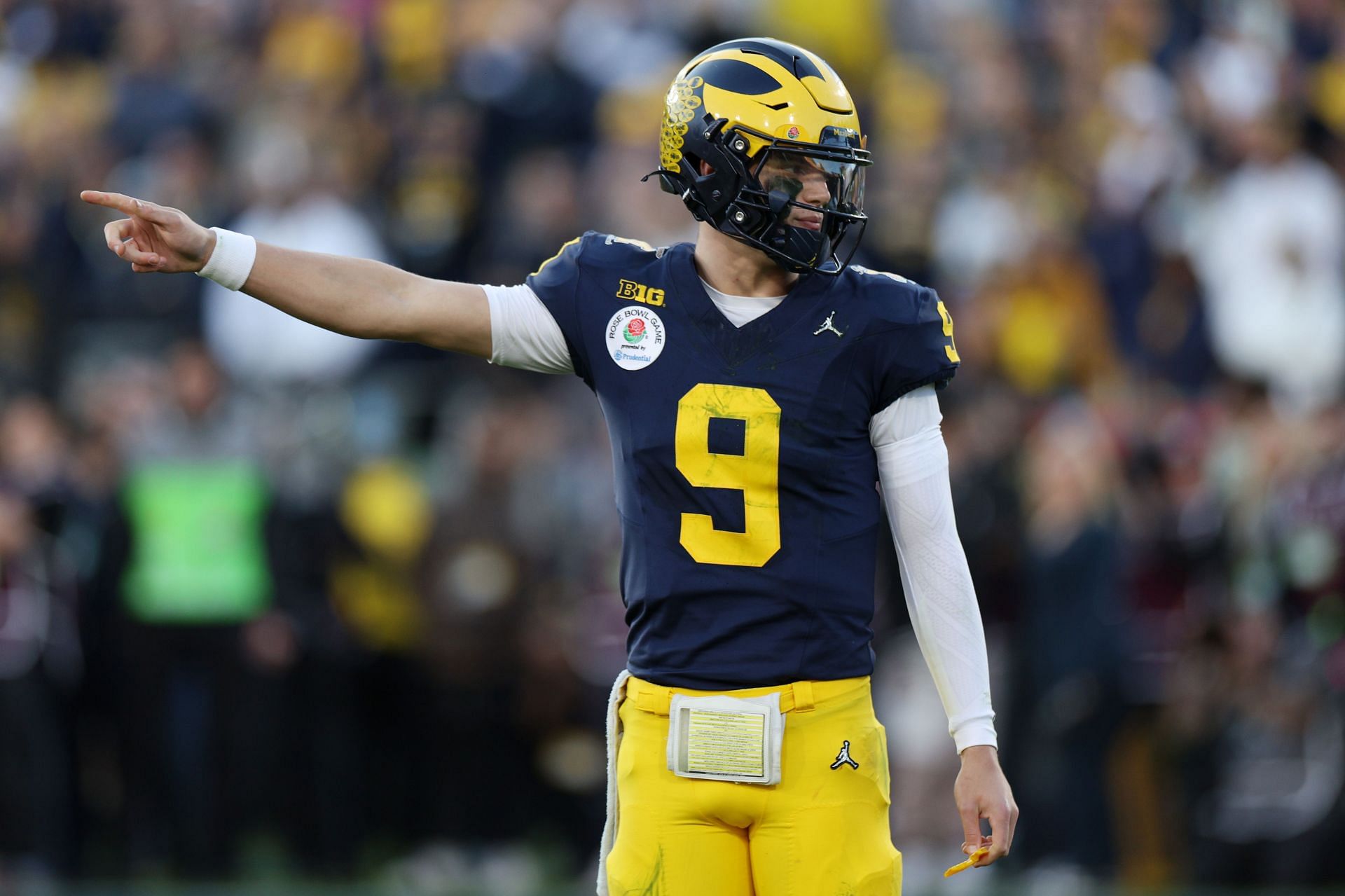 JJ McCarthy is the Wolverines starting quarterback