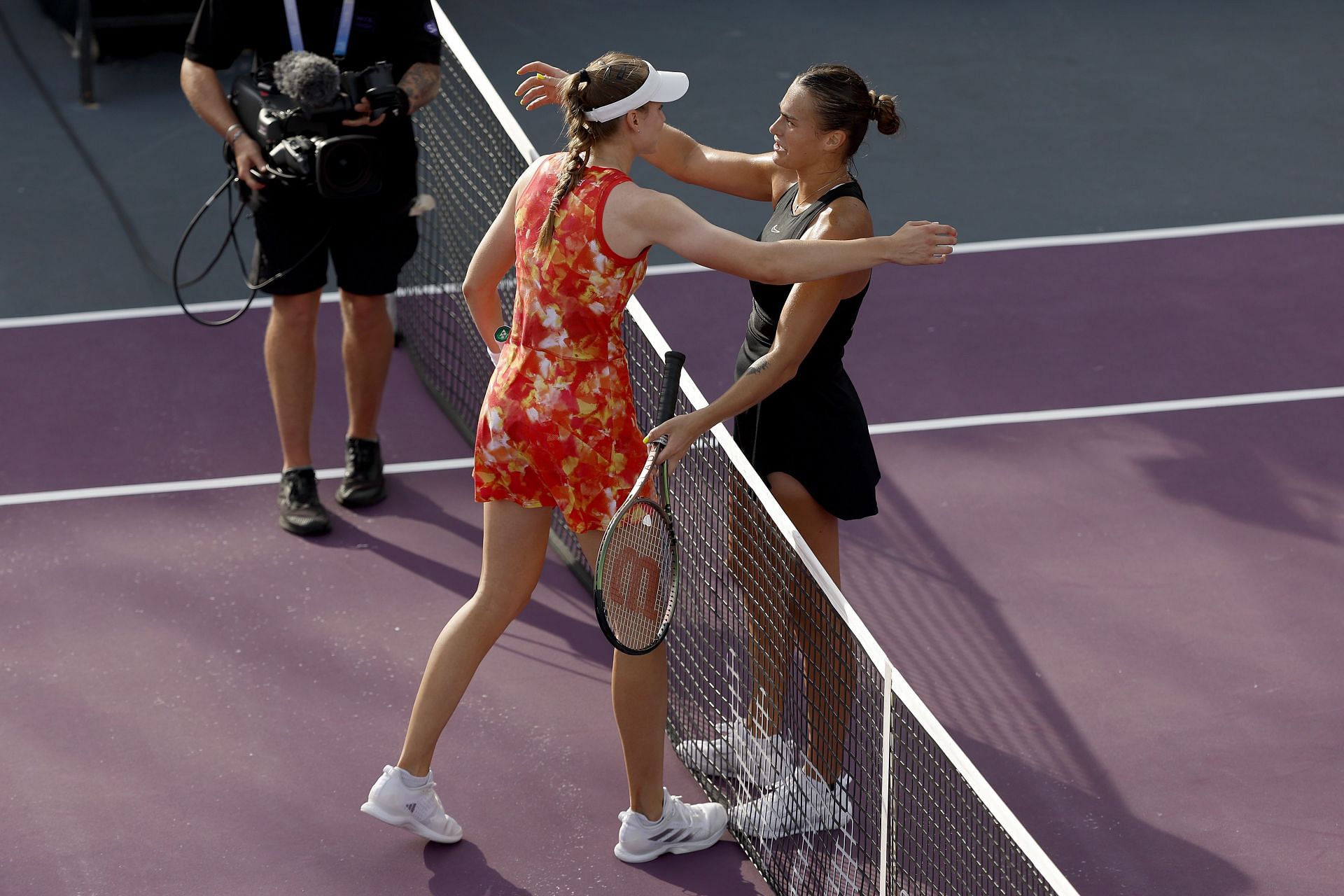 2023 WTA Finals - Aryna Sabalenka and Elena Rybakina