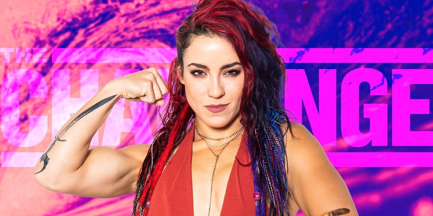 Cara Maria was eliminated on The Challenge: Battle for a New Champion. (Image via MTV)