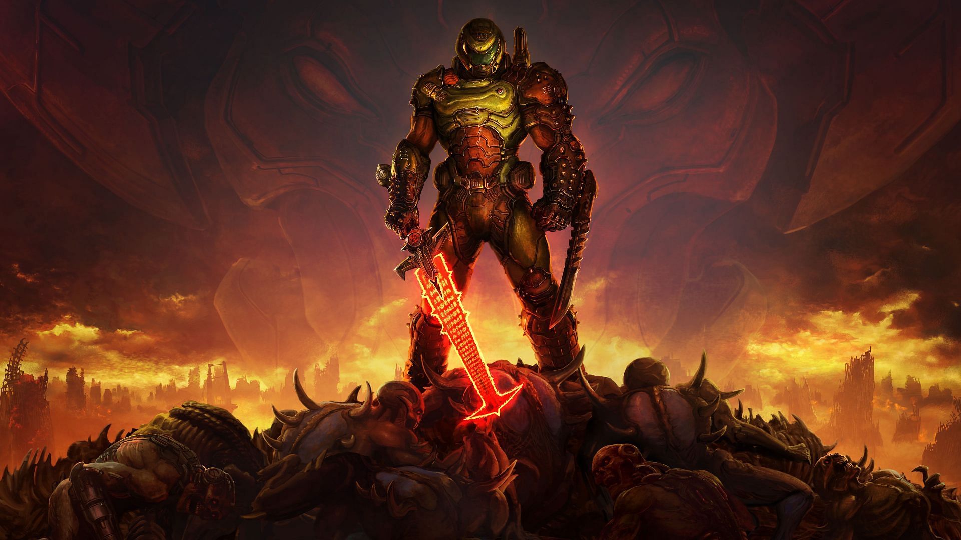 King Novik, one of the most overpowered characters in video games (Image via Id Software)