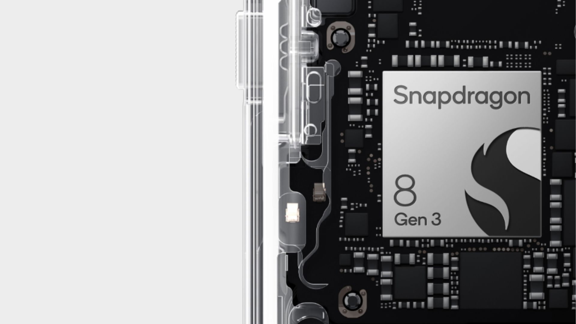 The phone is powered by the Snapdragon 8 Gen 3 (Image via OnePlus)