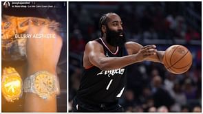 James Harden's girlfriend Jessyka Janshel flexes $4,900 diamond watch on Instagram