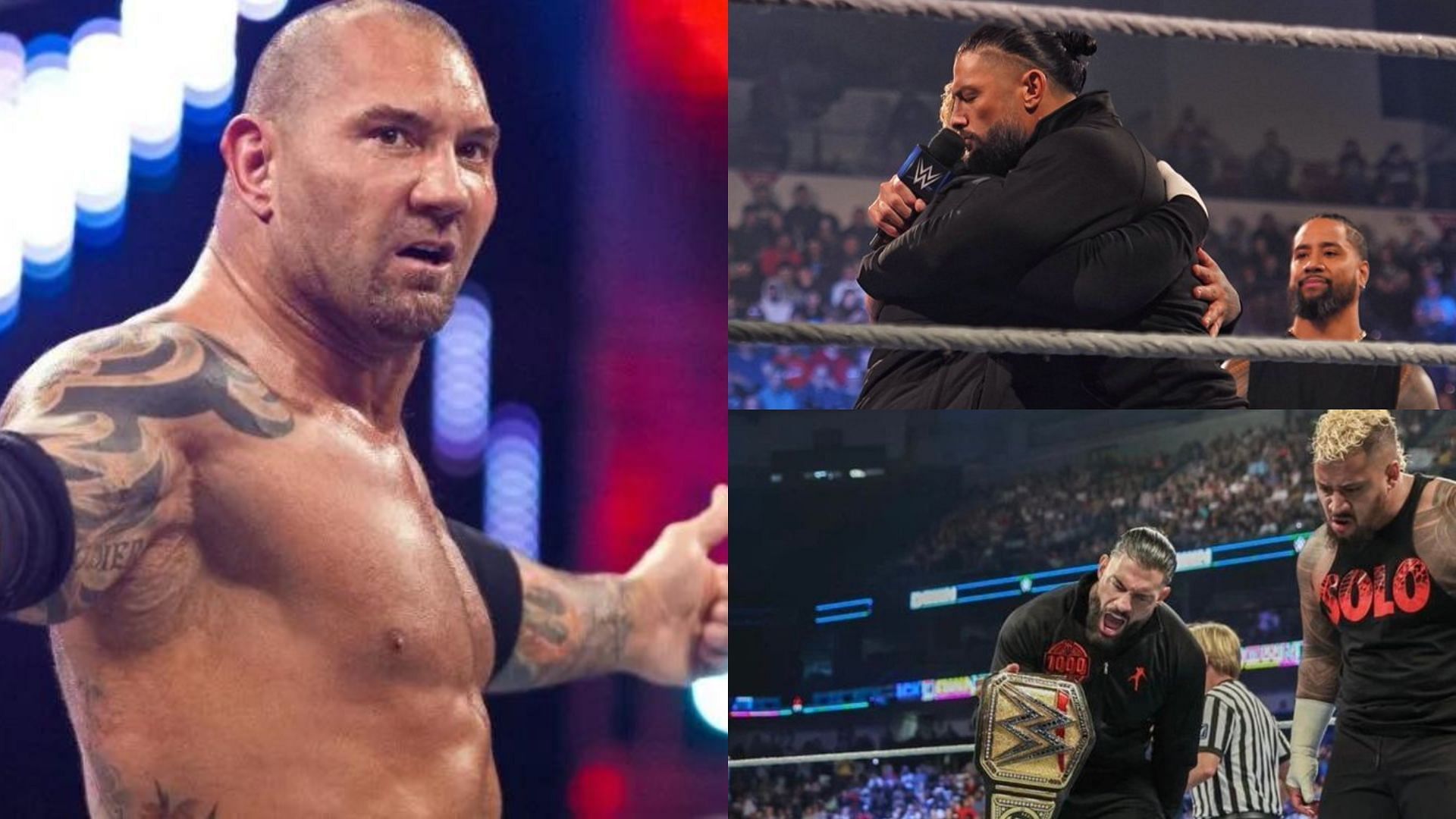 Batista sent a message to a Bloodline member on social media