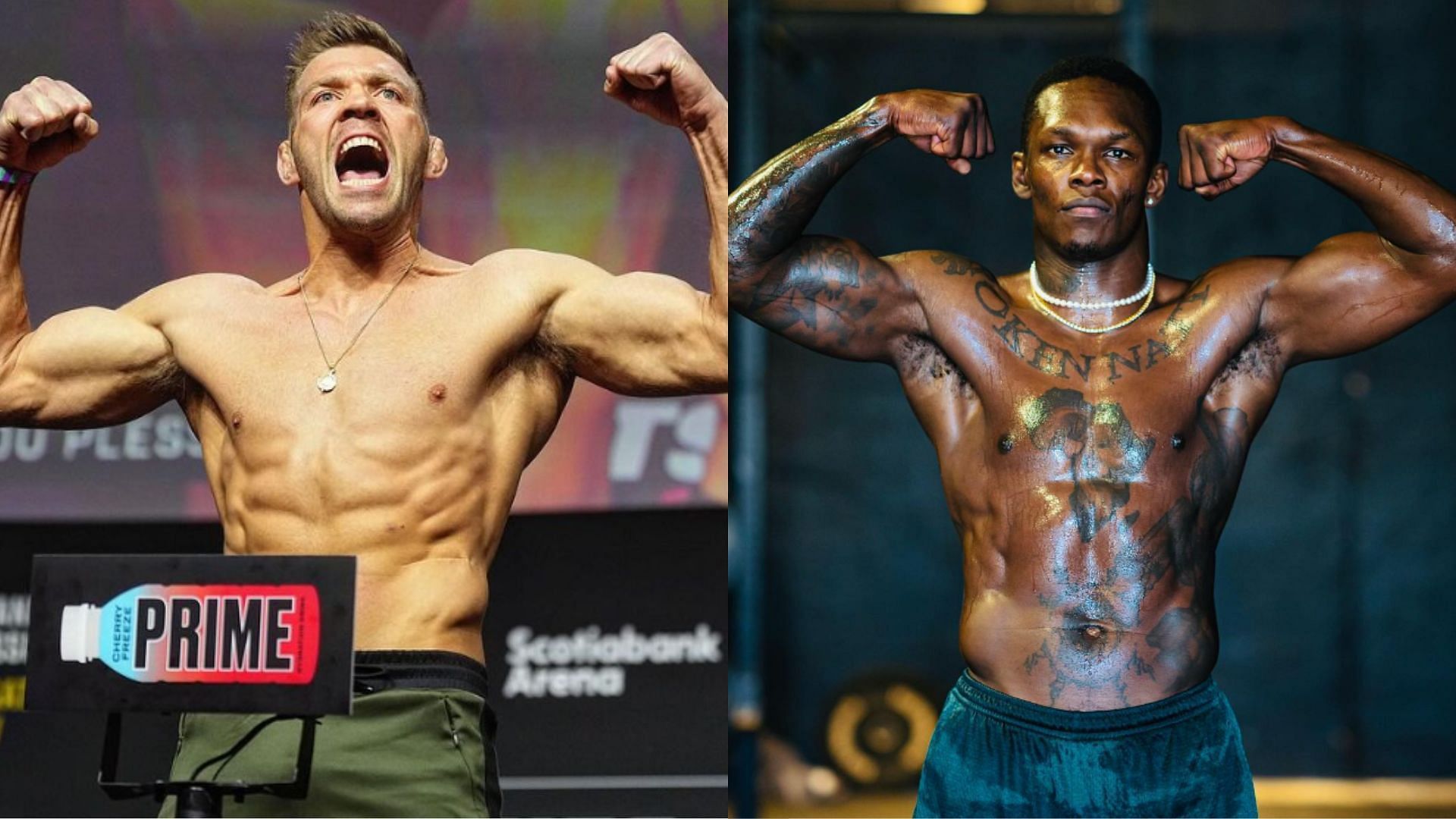 ex-UFC fighter says Dricus du Plessis vs. Israel Adesanya is in the works for UFC 300 [Images courtesy of @dricusduplessis &amp; @stylebender on Instagram]