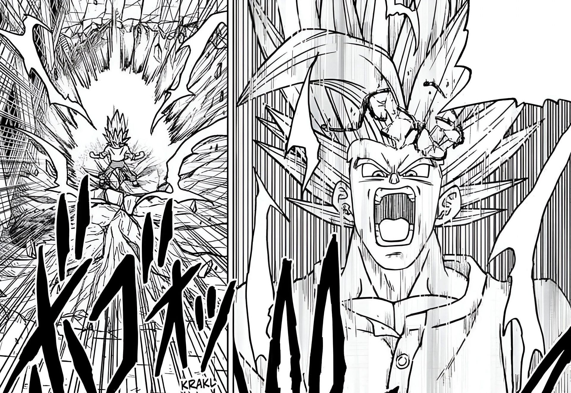 Beast Gohan as seen in the Dragon Ball Super manga (Image via Shueisha)