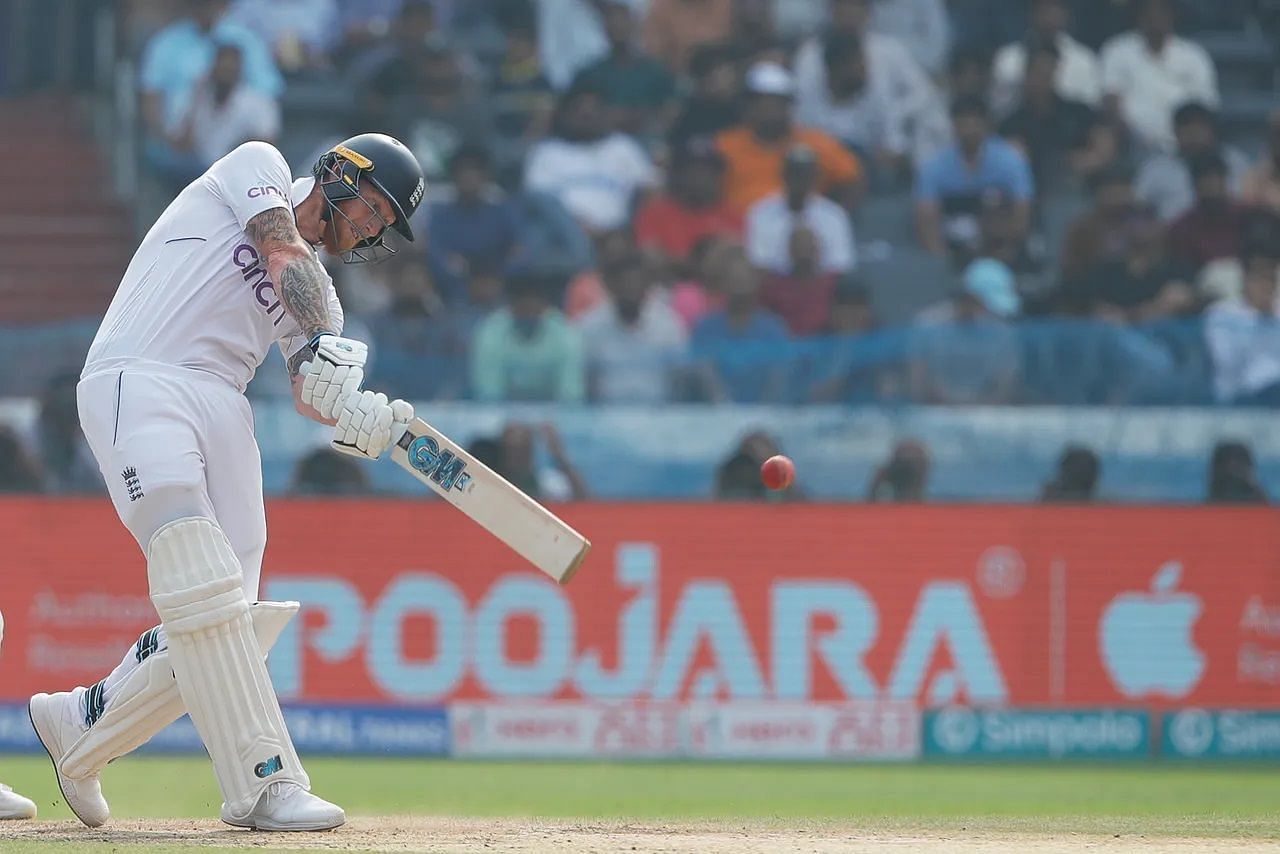 Ben Stokes&#039; 70-run knock took England to 246 after they were reduced to 125/5. [P/C: BCCI]