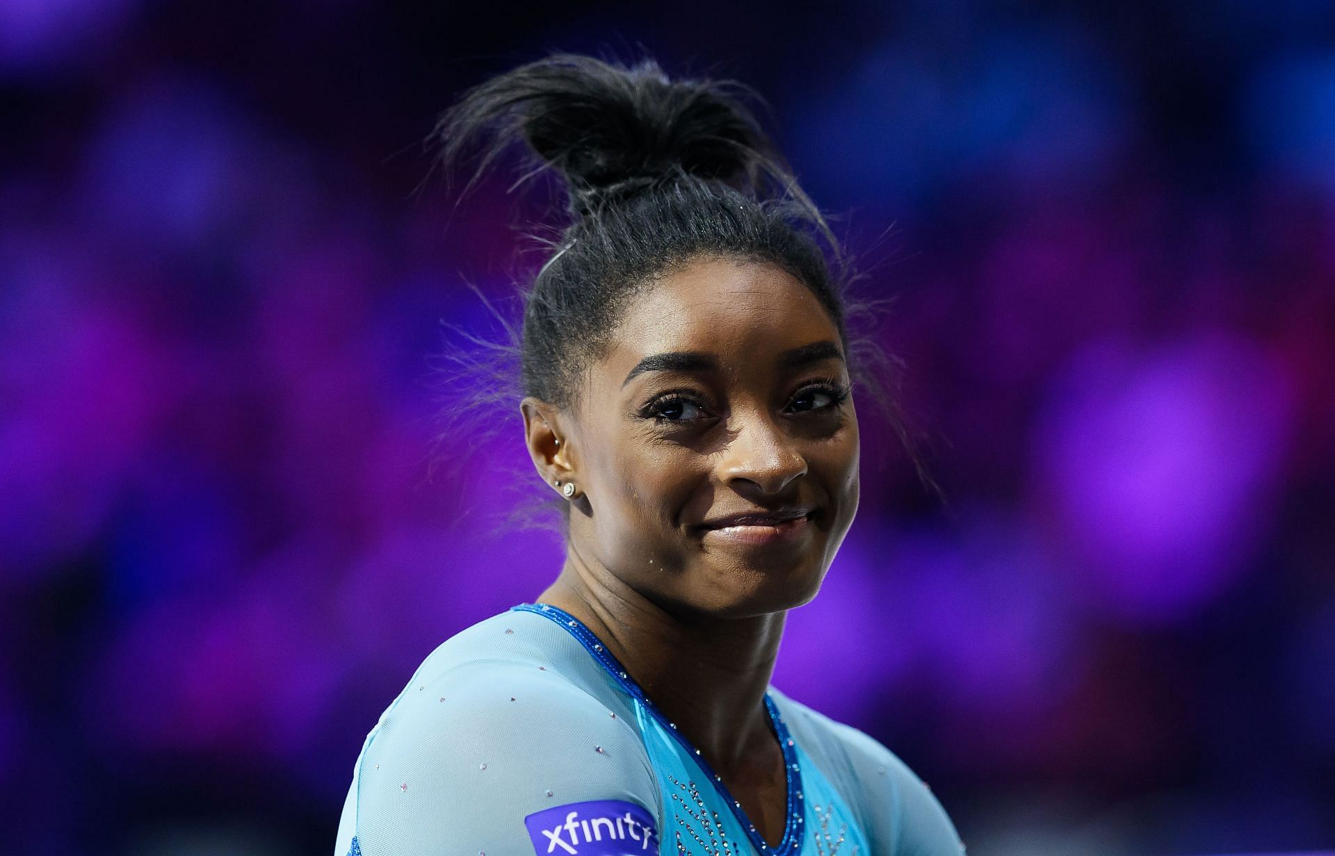 Simone Biles attends USA women's gymnastics team's first camp of 2024 ...