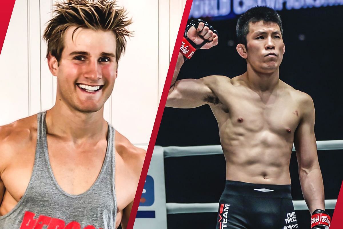 Sage Northcutt and Shinya Aoki - Photo by ONE Championship