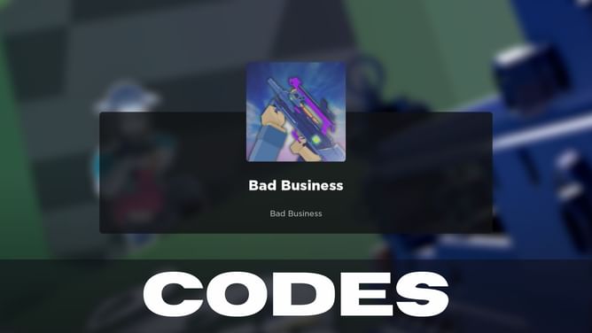 Bad Business codes (September 2025)