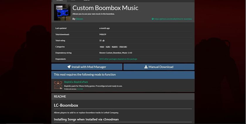 How to add custom tunes to your Boombox in Lethal Company