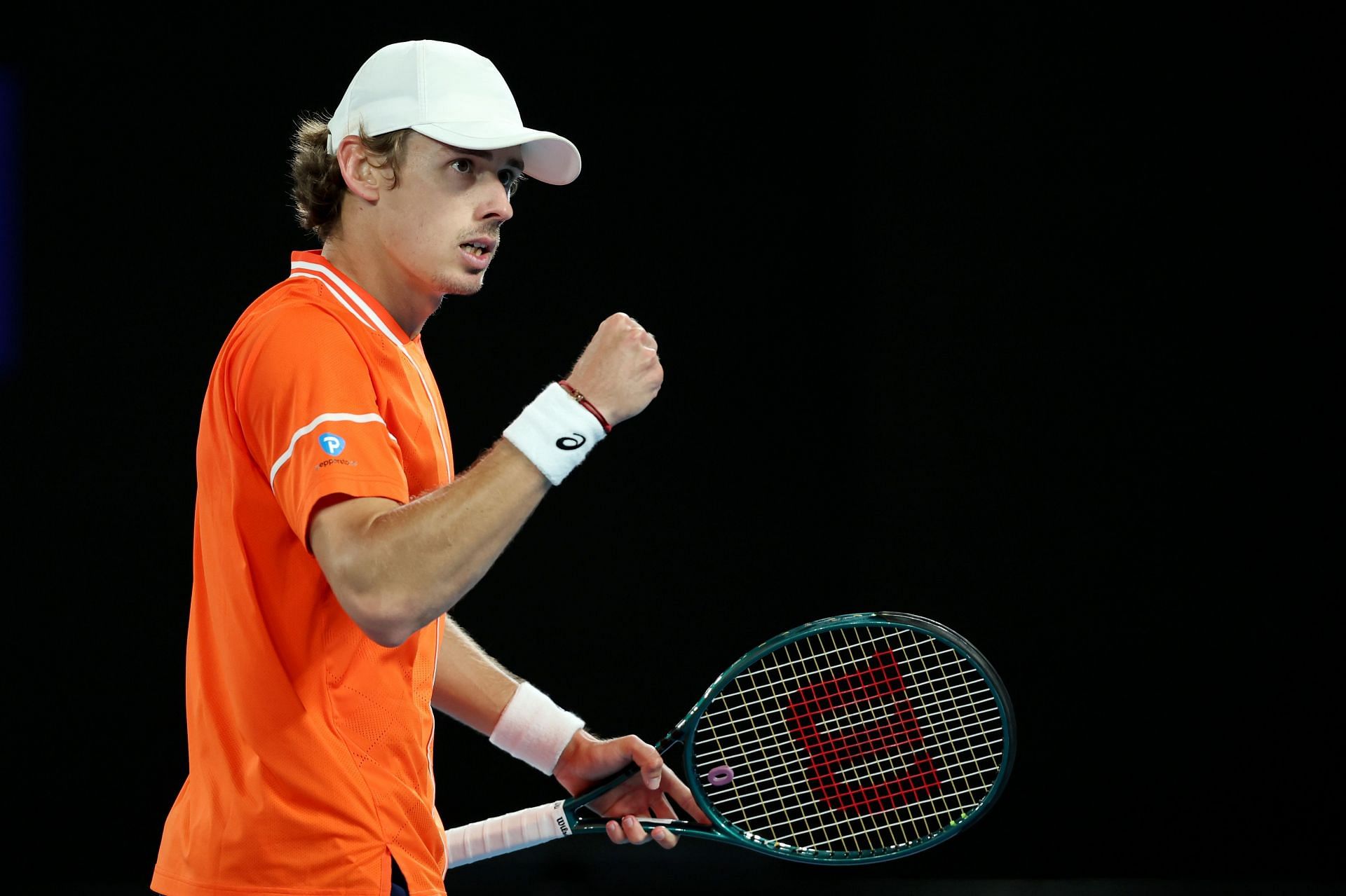 Alex de Minaur at the 2024 Australian Open