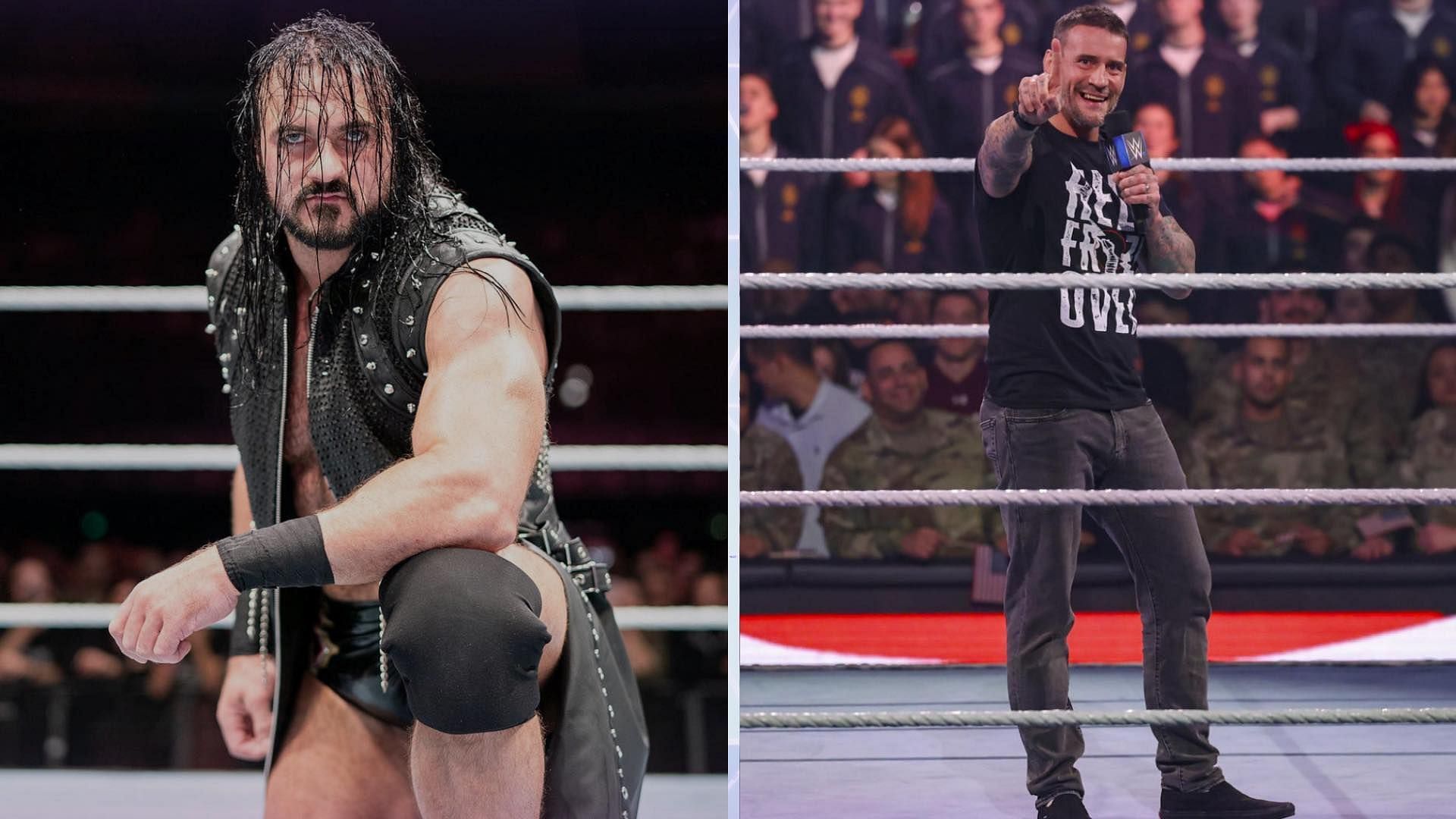 Drew McIntyre and CM Punk teased a feud on WWE RAW tonight.