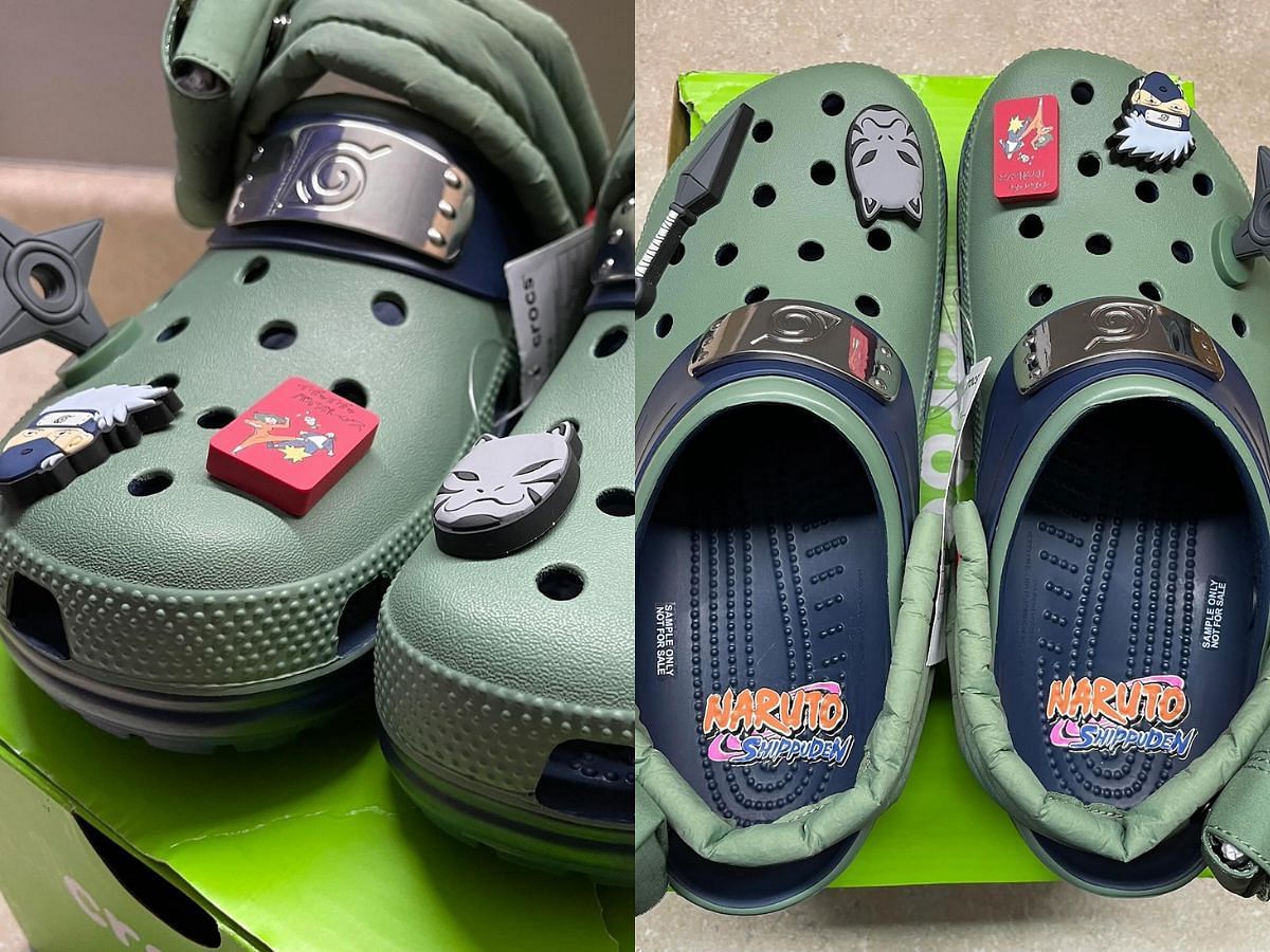 Naruto x Crocs Classic Clog Collection (Image via Instagram/@cop_o_clock)