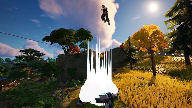 How to craft Launch Pad in LEGO Fortnite