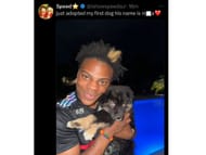 Streamer reveals what he named his puppy (Image via X/IShowSpeedsui)