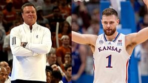 "His attitude's a 10": Kansas HC Bill Self defends Hunter Dickinson's behavior despite his aggressive actions on the court