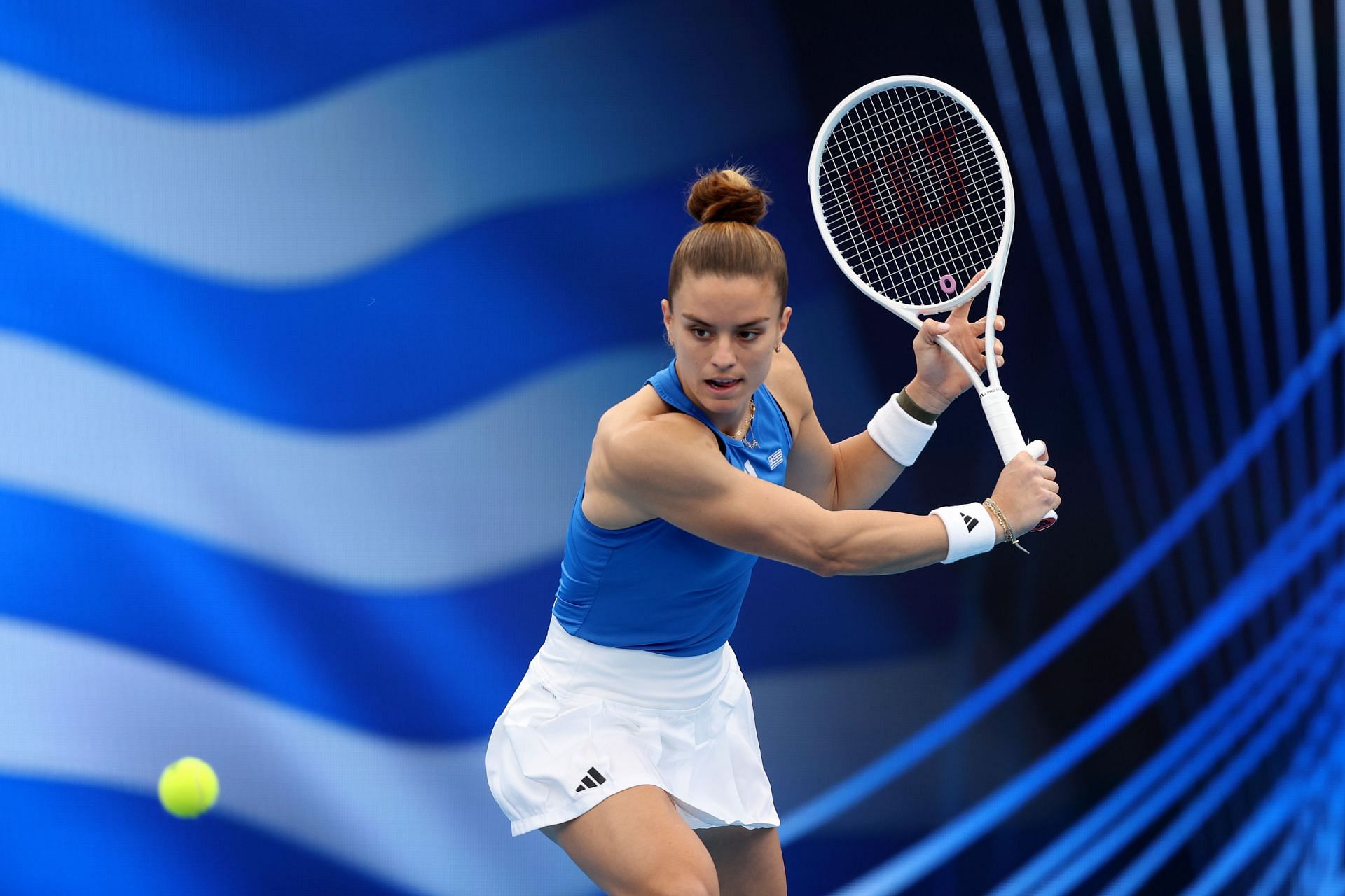 Maria Sakkari will be in action on Day 6 of the 2024 United Cup.