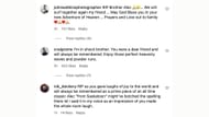 Some comments left by fans on Alec's latest post (Image via Instagram/@alecmusser)