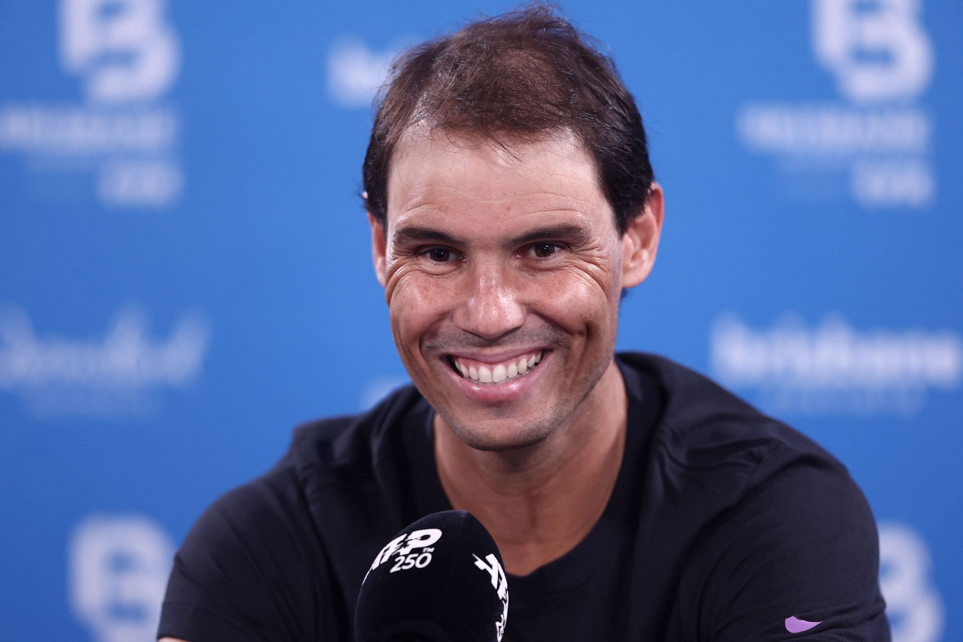 Rafael Nadal at the 2024 Brisbane International