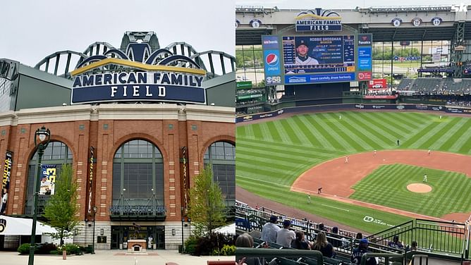 Inside Milwaukee Brewers' $310,000,000 American Family Field stadium with a convertible roof unlike any other in North America