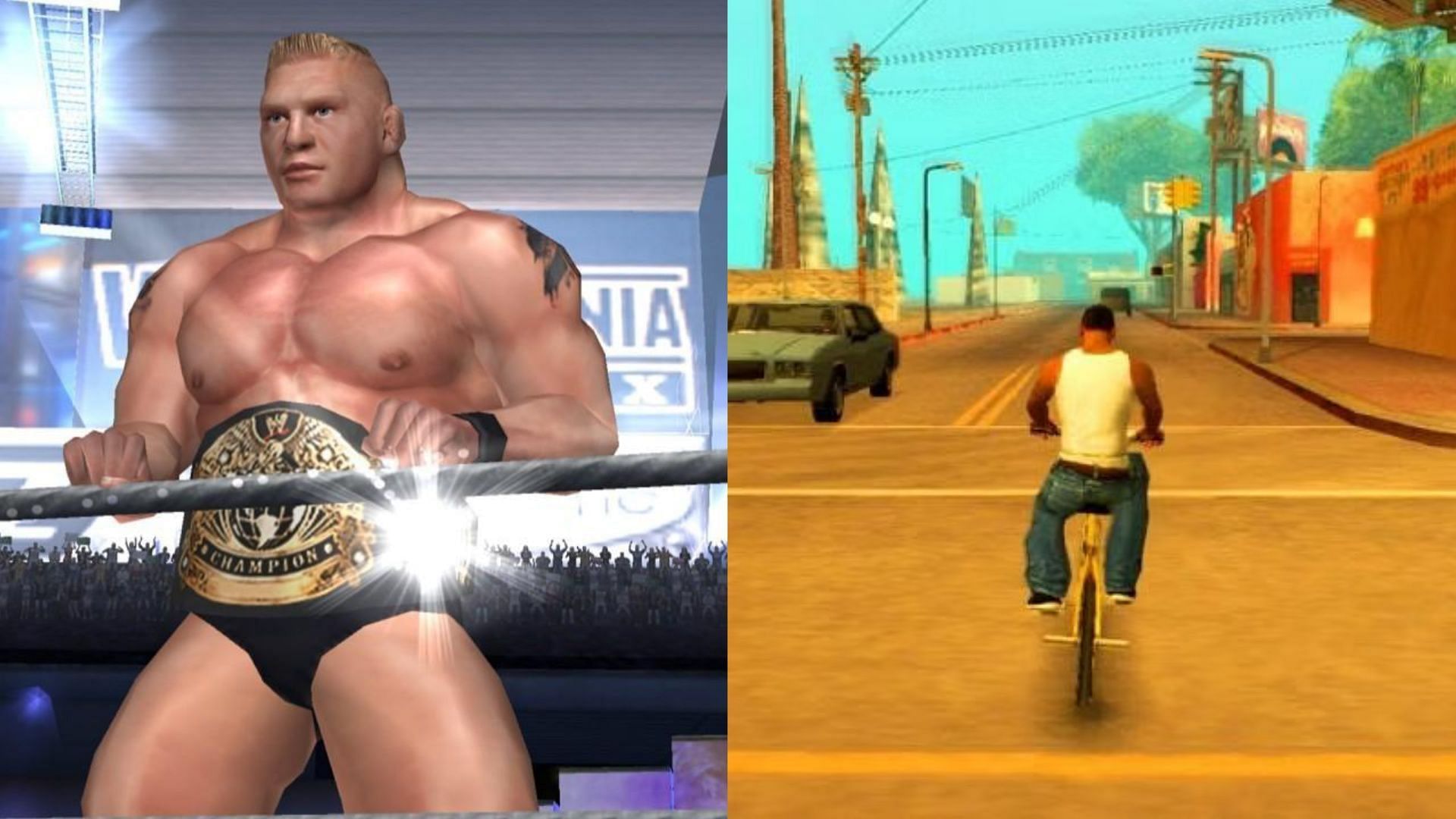 Smackdown here comes the pain and GTA San Andreas