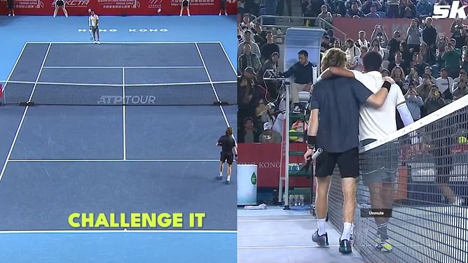 Watch: Andrey Rublev displays sportsmanship, tells opponent Arthur Fils to challenge a wrong service call made against him in Hong Kong