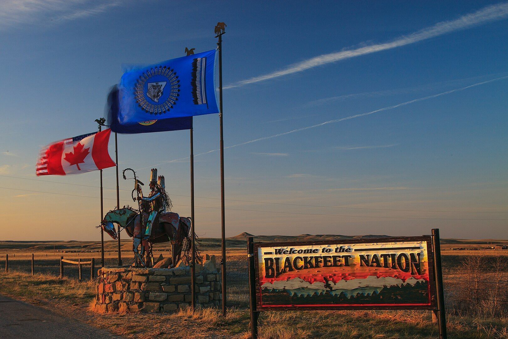 Blackfeet Tribe, Montana (Image via Wikipedia)