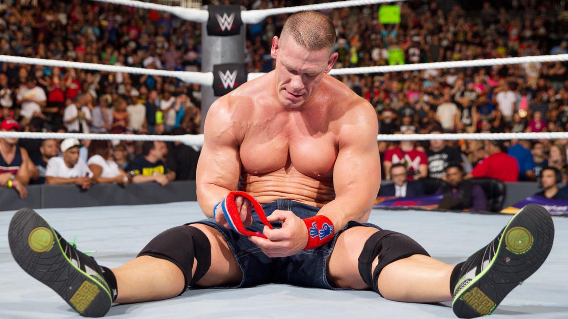 Cena lost to Austin Theory at last year